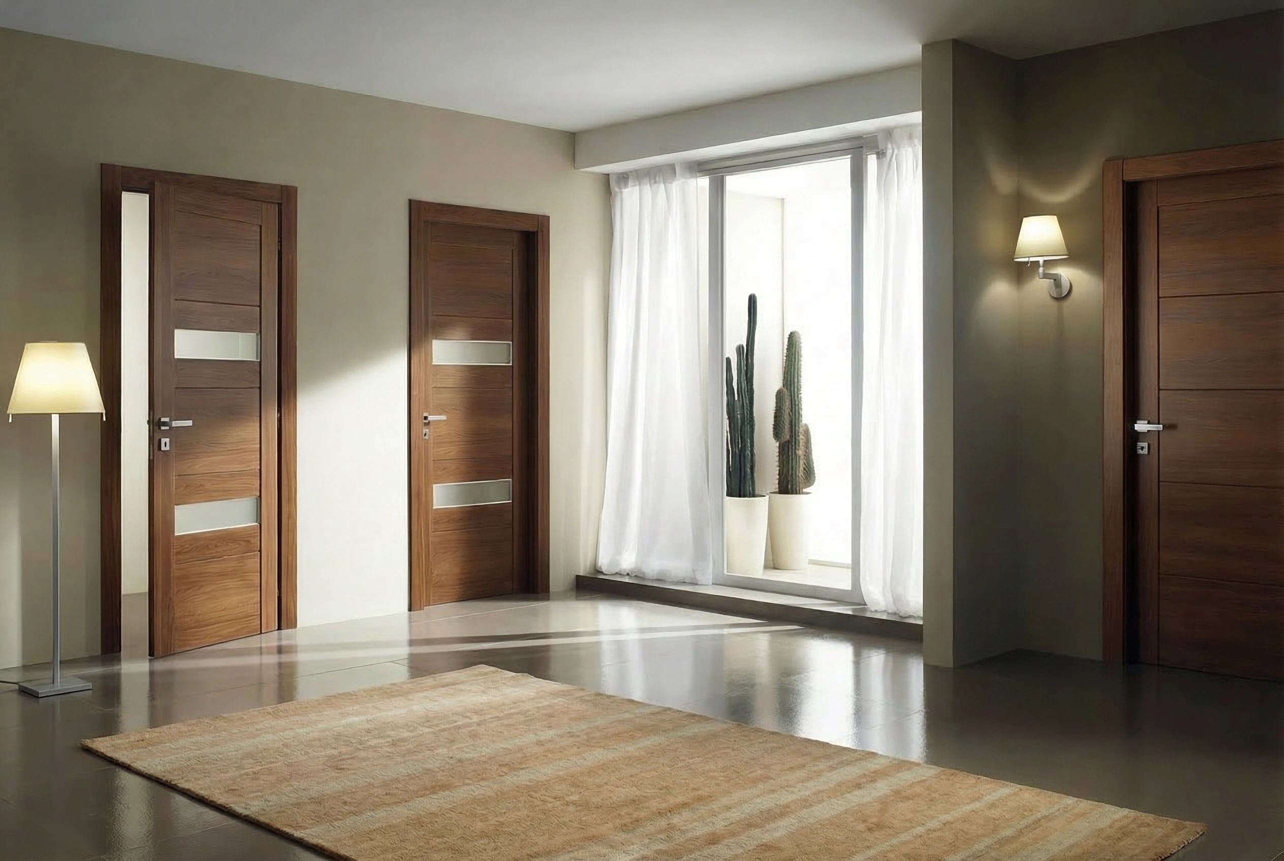 Древесные двери